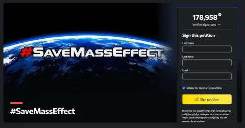 Nearly 180,000 Fans Sign #SaveMassEffect Petition Following BioWare Shutdown