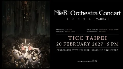 NieR Orchestra Concert 12026 [YoRHa] Taipei Performance Set for February 2027