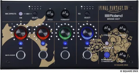 Roland Announces Final Fantasy XIV Edition Gaming Audio Mixer