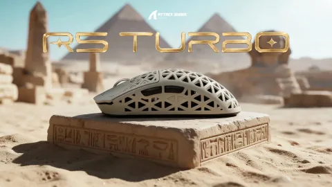 (PR) Attack Shark Launches R5 Turbo Flagship Carbon Fiber Gaming Mouse