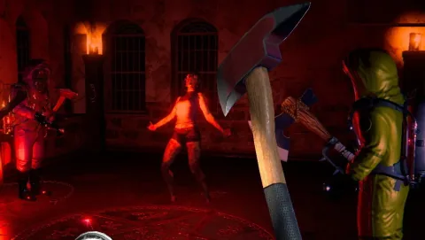 Supports 1-4 new horror game Blood Contract Exposure New promotional video Monsters can hear your microphone