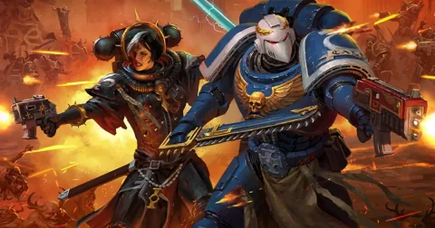 "لن يسامحني المبرمجون أبدًا على هذا المستوى": لعبة Warhammer 40,000: Boltgun 2 تحتوي على خريطة ألغاز "معدن اللحم" القابلة للدوران والتي أصابت فريق التطوير بالجنون