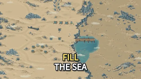 One Bucket Studio Announces Incremental Game Fill the Sea
