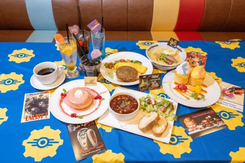 Fallout Collaboration Cafe Opens in Omotesando