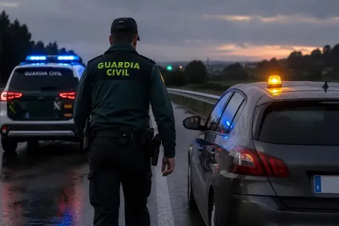 Guardia Civil Increases Traffic Surveillance Following Time Change