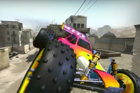 Iconic Counter-Strike Map Dust 2 Recreated as a Race Track for Re-Volt