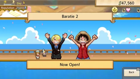 Review: One Piece: Grand Gourmet Is a Classic Kairosoft Sim