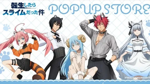 That Time I Got Reincarnated as a Slime Pop-Up Store Opens in Taipei