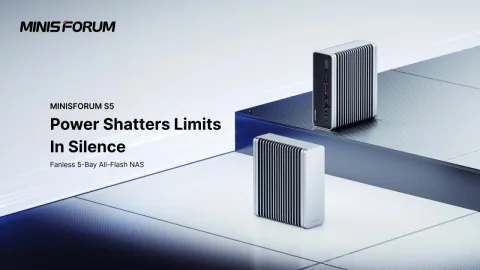 (PR) Minisforum Announces the S5: A 5-Bay All-Flash Agent NAS
