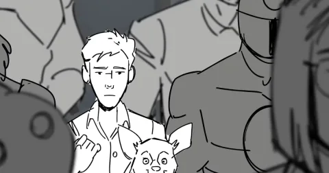 Dispatch celebrates its first anniversary with commentary and storyboard modes for every single episode, if you've got the deluxe edition anyway
