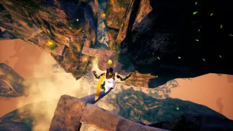 CygamesEdge Announces Descending Platformer Houraku no Kuni