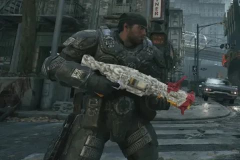 Der Hühner-Witz aus Gears of War 3 ist in E-DAY zurückgekehrt und ist eine verheerende Waffe: So bekommst du sie während der Kampagne