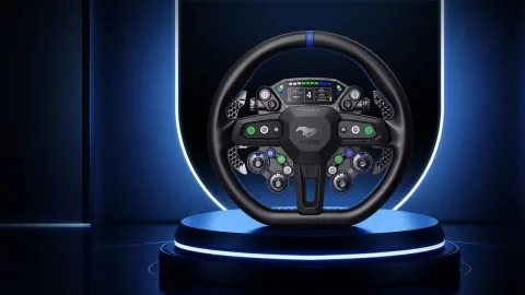 Racing and flying collide as MOZA launches two licensed sim controllers