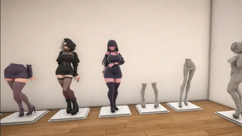 Waifu Curator Demo Launches on Steam Featuring Model Restoration Gameplay