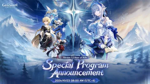7.2 Genshin Impact Special Program Dated, 7.1 Soundtrack EP Released