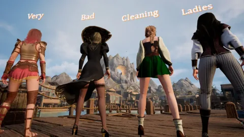 Steam魔法少女場景破壞《Too Angry to Clean》測試開跑 4人合作砸火球與核彈大掃除