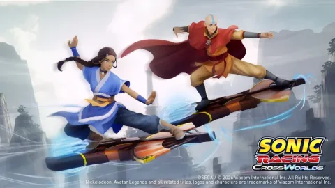 Sega Launches Avatar Legends DLC for Sonic Racing Cross Worlds