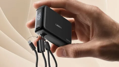 The Tiny Lisen 10,000mAh Power Bank With 45W USB-C Output Drops to $23.99