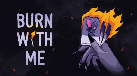 Burn With Me Launches on Steam Featuring Occult Deck-Building Mechanics