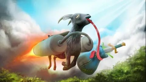 Coffee Stain Studios Submits Goat Simulator Courier to Dota 2 Workshop
