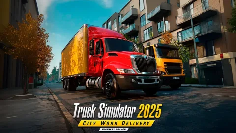 Truck Simulator 2025: City Work Delivery – Highway Driver