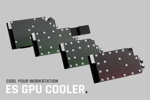 (PR) Alphacool Launches ES 1-Slot GPU Cooler for Blackwell and Radeon AI PRO GPUs