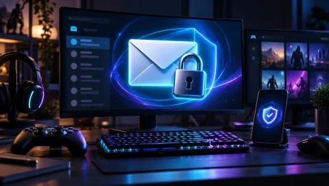 عادة البريد الإلكتروني التي تحمي حسابات الألعاب الخاصة بك