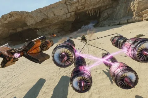 Sie können jetzt dank des Amazon Prime-Abonnements kostenlos an den rasanten Rennen von Star Wars: Galactic Racer teilnehmen
