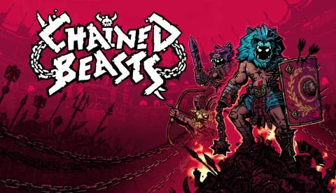 四人被锁链相连在竞技场中求生的合作类Roguelite动作游戏《Chained Beasts》正式上线