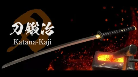 Steam Hardcore Japanese Sword Forging Simulator "Japanese Swordsmith" Demo Available Oct 9 for Bakumatsu Blacksmithing