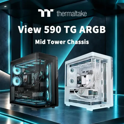 (PR) Thermaltake Releases View 590 TG ARGB Mid-Tower Chassis