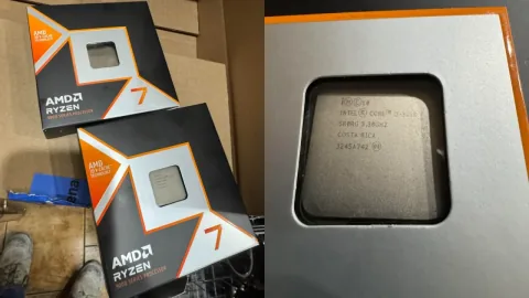 強迫用Intel？網友下單二次AMD Ryzen 7 9850X3D 均遭調包成10年前Intel處理器