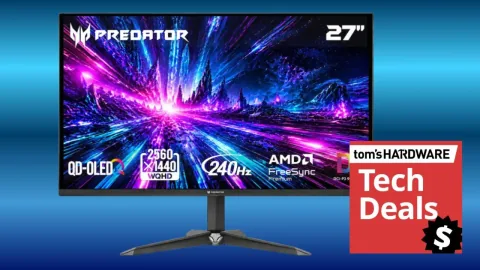 OLED on a budget, save $50 now on the Acer Predator XB27OU at Best Buy