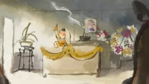 Award-Winning Animation Boom! Grandpa, Boom! Explores Grief Through Dark Humor