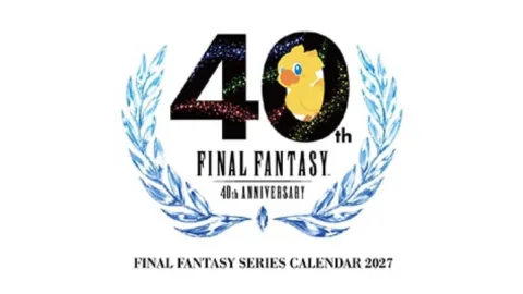파이널 판타지 시리즈 40주년 기념 2027년 달력 아트 최초 공개