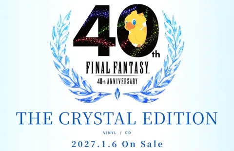 Final Fantasy 40th Anniversary: The Crystal Edition vinyl and CD album announced for January 2027 release