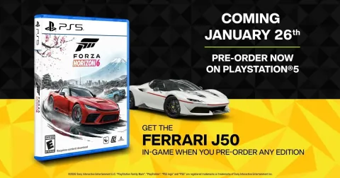 Forza Horizon 6 Physical Edition on PS5 Requires Additional Download