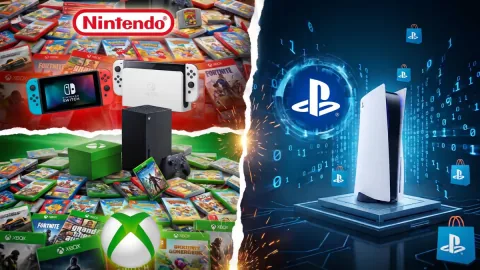 Xbox and Nintendo Maintain Physical Media Commitment Amid Sony's Digital Shift