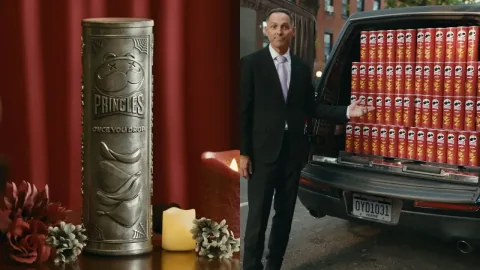 Pringles Launches Once You Drop Campaign Offering Cash Prize for Posthumous Urn Commitment