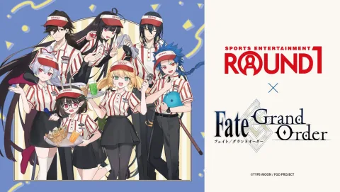 Die Kollaborationsveranstaltung ROUND1 × „Fate/Grand Order“ beginnt am 13.10. mit Themen-Menüs, Themen-Räumen, Merchandise und mehr