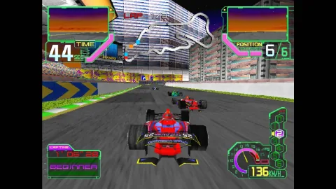 1996年にナムコが発売したレースゲーム『エースドライバー・ビクトリーラップ』が復刻。「アケアカ」「アケアカ2」として10月22日に配信へ