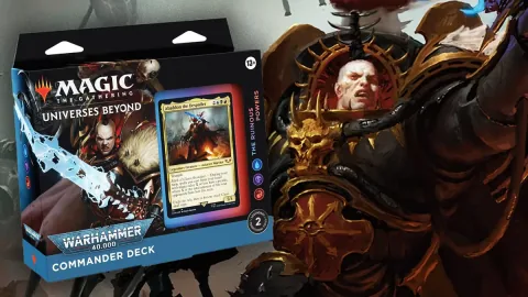 Wizards of the Coast xác nhận tái bản các bộ bài Commander MTG Warhammer 40K phổ biến