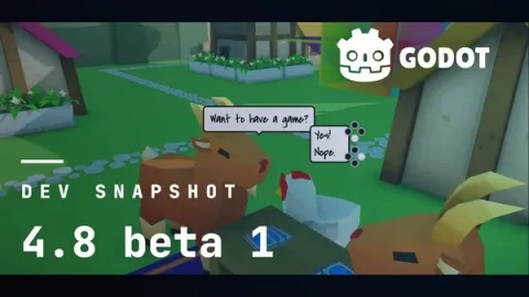 Godot Engine Releases 4.8 Beta 1 with Focus on Stability and Optimization