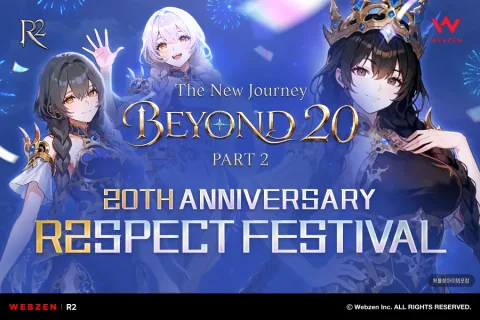 Webzen Celebrates 20th Anniversary of R2 with New Content and Events