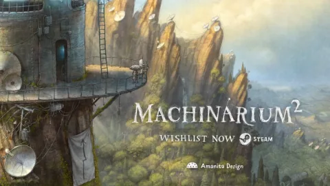 Overwhelmingly Positive Hand-Drawn ADV Sequel 'Machinarium 2' Announced After 17 Years, Switch Between Two Perspectives to Solve Puzzles