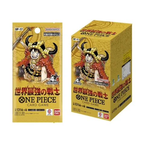 Premium Bandai Announces Third Lottery for One Piece Card Game 4th Anniversary Set