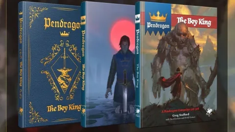 Pendragon: The Art of the Boy King celebrates the artists who bring the game to life