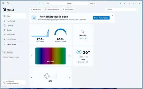 HYTE Launches Nexus App to Unify PC Monitoring, RGB Control, and More