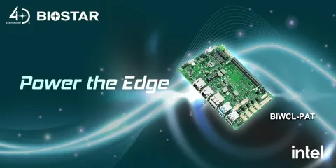 (PR) Biostar Introduces the BIWCL-PAT Industrial Motherboard for Edge Computing and AIoT Applications