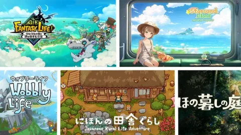 Diverse Slow-Life Gaming Experiences Offer Relaxation and Mystery